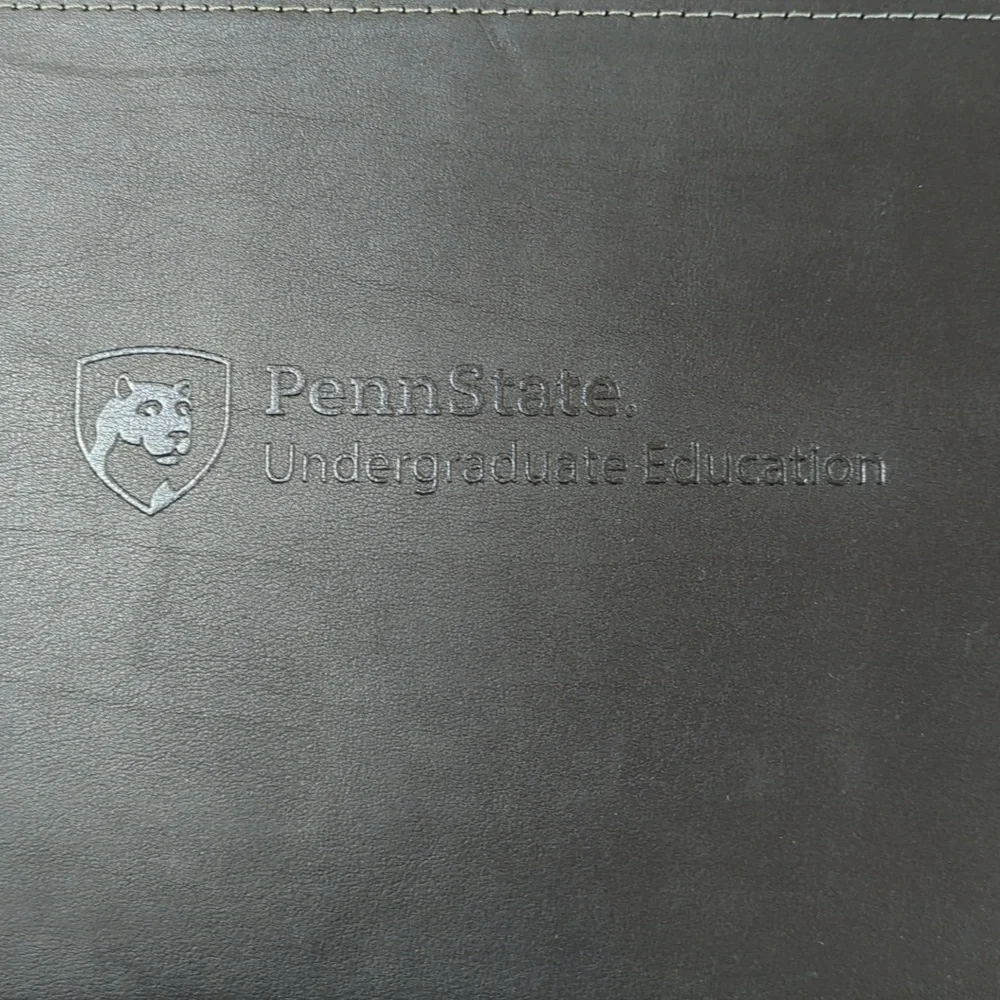 NIB Penn State pocketed zippered binder
